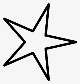 Animation Gif Star - Animated Star Black And White, HD Png Download, Transparent PNG