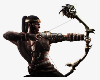 Mkx Kung Jin Bow And Arrow, HD Png Download, Transparent PNG
