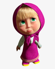 Masha From Masha And The Bear, HD Png Download, Transparent PNG