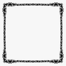 Art Deco Frame 8 Clip Arts - Png Format Frame Border Png, Transparent Png, Transparent PNG