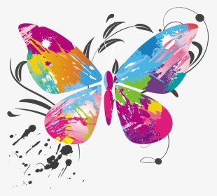 Butterfly Illustration Png, Transparent Png, Transparent PNG