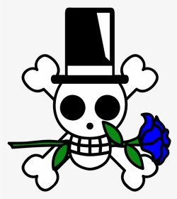 Jolly Roger One Piece Pirate Flag, HD Png Download, Transparent PNG