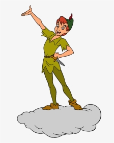 Peter Pan And Tinkerbell Clipart - Peter Pan Clipart, HD Png Download, Transparent PNG