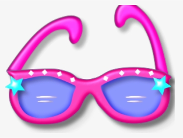 Transparent Swim Goggles Clipart Black And White - Summer Sunglasses Clip Art, HD Png Download, Transparent PNG