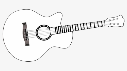 Collection Of Black And Png High Ⓒ - Printable Guitar Images Black And White, Transparent Png, Transparent PNG