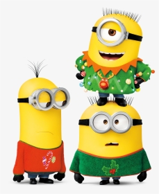 Dm3 Holiday Stacked-minions - Minion Carl Despicable Me 3, HD Png Download, Transparent PNG