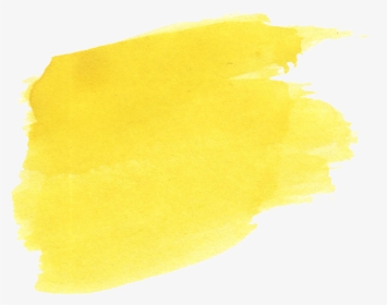 Fırça Darbesi Sarı Png, Transparent Png, Transparent PNG