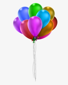 Balloon Bunch Transparent Png Clip Art Image - Transparent Background Balloon Png, Png Download, Transparent PNG