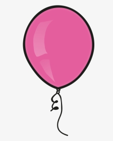 Balloon String Png - Real Balloon Pink Png, Transparent Png