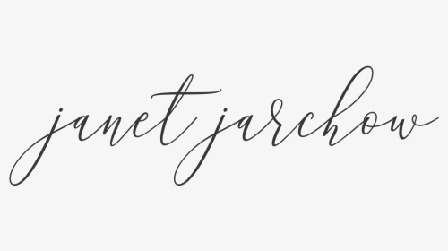 Janet Jarchow - Calligraphy, HD Png Download, Transparent PNG