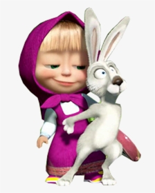 Bunny Masha And The Bear, HD Png Download, Transparent PNG