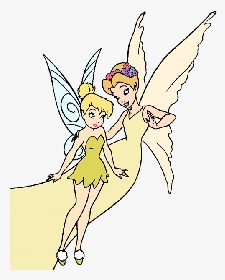 Tinkerbell And Queen Clarion Cartoon, HD Png Download, Transparent PNG