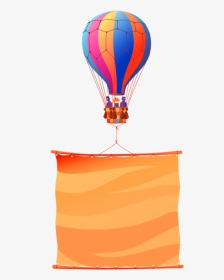 Hot Air Balloon Frame, HD Png Download, Transparent PNG