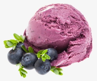 Blueberry Ice Cream Png, Transparent Png, Transparent PNG