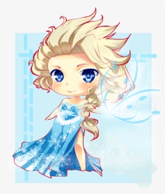 Chibi Elsa - Anime Olaf, HD Png Download, Transparent PNG