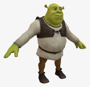 Shrek t-pose - 3D model by rakelalme (@rakelalme) [61780ef]