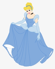 Cinderella By Randomperson77 On Deviantart - Disney Princess Cinderella Vector, HD Png Download, Transparent PNG