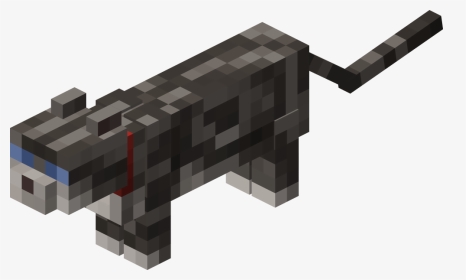 Create - Minecraft Grey And White Cat, HD Png Download, Transparent PNG
