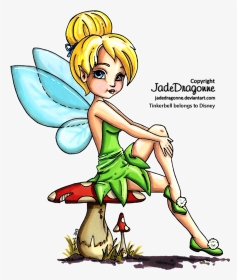 Tinkerbell Colored, HD Png Download, Transparent PNG