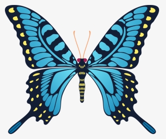Transparent Yellow Butterfly Clipart - Butterfly Animated Gif, HD Png Download, Transparent PNG
