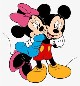 Coloring Mickey And Minnie, HD Png Download, Transparent PNG