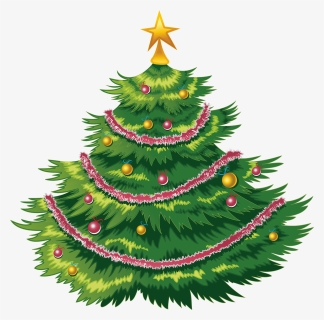 Christmas Tree Png - Decoration Merry Christmas Png, Transparent Png, Transparent PNG