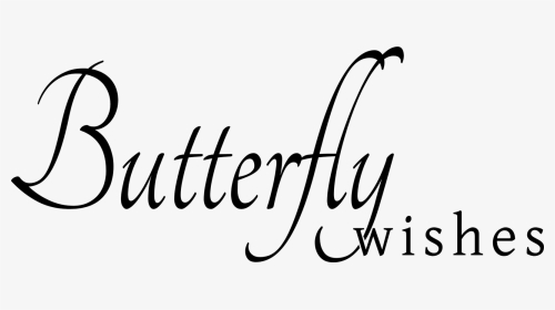 Butterfly Word Png , Transparent Cartoons - Word Butterfly With Transparent Background, Png Download, Transparent PNG