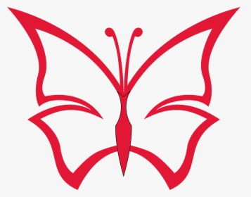 Drawing Of Butterfly With Colour, HD Png Download, Transparent PNG