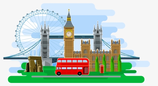 London Directory Main Bus Booth Westminster Bridge - Illustration, HD Png Download, Transparent PNG