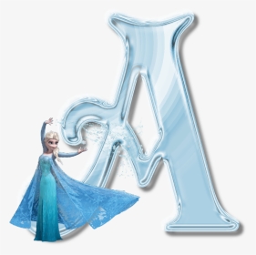Alfabeto De Elsa De Frozen Congelando Las Letras - Frozen Alphabet Transparent, HD Png Download, Transparent PNG