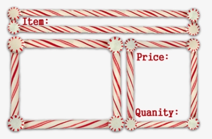 Candycane Clipart - Candy Cane Border, HD Png Download, Transparent PNG