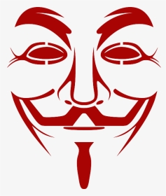 Guy Fawkes Mask Drawing, HD Png Download, Transparent PNG