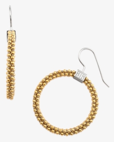 Halo Hoop Earrings Gold Plated - Earrings, HD Png Download, Transparent PNG