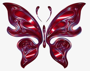 This Free Icons Png Design Of Prismatic Butterfly 16 - Butterfly Stencil Png, Transparent Png, Transparent PNG