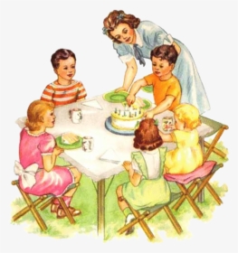 Retro Birthday Party Clipart, HD Png Download, Transparent PNG