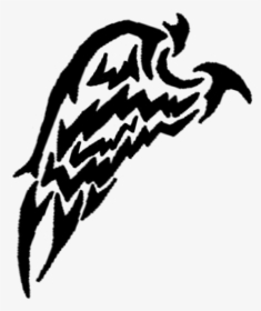 One Winged Angel Tattoo By Litzana On Deviantart - One Winged Angel Symbol, HD Png Download, Transparent PNG