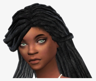 Maxis Match African Hair Sims 4, HD Png Download, Transparent PNG