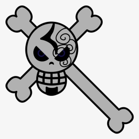Jolly Roger One Piece Pirate Flag, HD Png Download, Transparent PNG