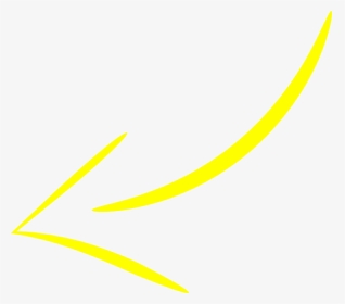 Free Curved Arrow No Background Clipart Jpg Freeuse - Yellow Curved Arrow Png, Transparent Png, Transparent PNG