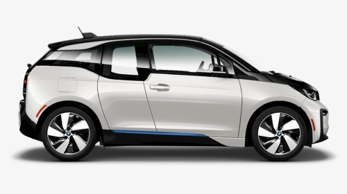 Capparis White W/bmw I Frozen Blue Accent - Bmw I3 2019 Side, HD Png Download, Transparent PNG