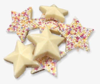 Star Shaped White Chocolate, HD Png Download, Transparent PNG