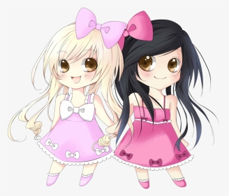 Cute Girl Anime Friends Hd Png Download Transparent Png Image Pngitem
