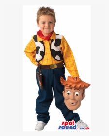 Cute Woody Form Toy Story Movie Children Size Costume - Child Size Mascot Costume, HD Png Download, Transparent PNG