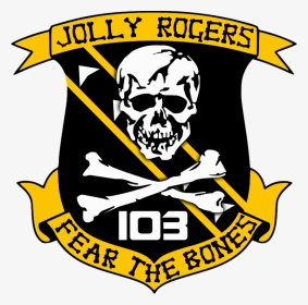 Jolly Rogers Squadron Logo, HD Png Download, Transparent PNG