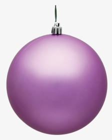 Christmas Ornament Png Clipart - Light Purple Christmas Balls, Transparent Png, Transparent PNG