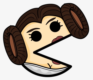 Princess Leia Clipart Cartoon - Drawing, HD Png Download, Transparent PNG