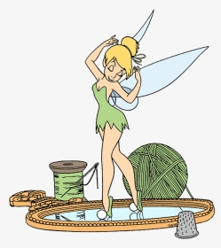 Tinkerbell Mirror Coloring Pages, HD Png Download, Transparent PNG