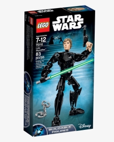 Lego Luke Skywalker Buildable Figure, HD Png Download, Transparent PNG