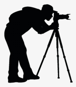 #ftestickers #silhouette #people #man #photographer - Full Hd Camera Logo Png, Transparent Png, Transparent PNG