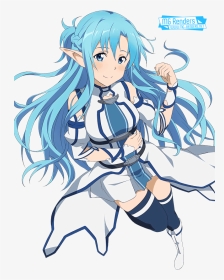 Sword Art Online Asuna Blue Hentai, HD Png Download, Transparent PNG
